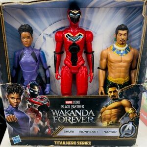 Marvel Black Panther Wakanda Forever Figure Trio